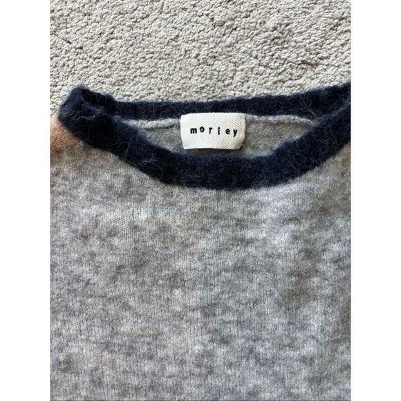 Morley ROCCO Sweater Boys - ALPACA - Pebble, Sz 8, $150 F27 - Picture 3 of 7